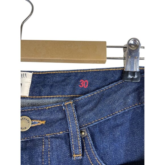 Sézane Womens Brut Sexy Slim-Fit Denim Jeans High-Waisted Size 30 Blue - Picture 6 of 16